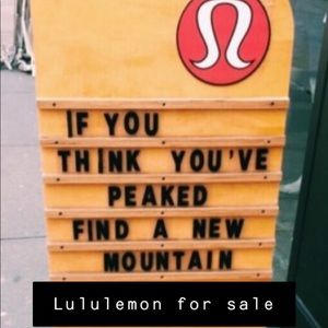 LULULEMON 🍋❤️